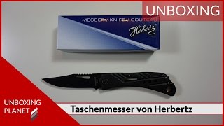 Hochwertiges Taschenmesser von Herbertz  Unboxing Planet [upl. by Inneg659]