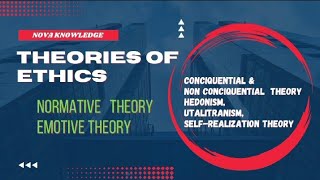 Theories of Ethics  Normative theories and its sub branches and Emotive Theory of ethics [upl. by Gillie564]