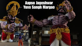 Aapso Jageshwar Yuva Sangh Margao Narkasur Vadh 2024 [upl. by Diet]