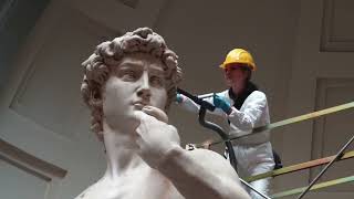 Renaissance Art  Michelangelo Florence Italy Sculpture of David Medici Italian Art [upl. by Gleeson280]