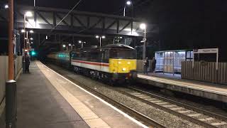 Rare LSL Class 86 86101 GBRF This Time Its Personal 1Z27 passing Rugeley Town 030921 [upl. by Savdeep]