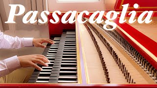 Passacaglia  Handel  Halvorsen  Harpsichord Sound [upl. by Niarfe]