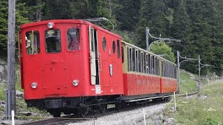 JBSPB Jungfraubahnen  Schynige Platte Bahn Locomotives He 22 1120  6163 [upl. by Blinny]