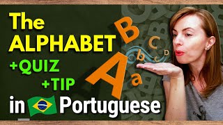 ABC in Brazilian Portuguese  Learn the Portuguese Alphabet  plainportuguese [upl. by Ati]