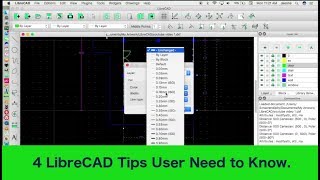 4 LibreCAD Tips User Need to Know [upl. by Dowd722]