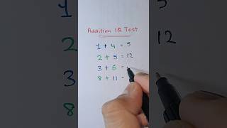 Addition IQ test  advance iq test  Adding  shorts shortsvideo maths tricks adding [upl. by Gerik]