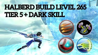 Toram Online  Halberd Build Level 265 [upl. by Alda]