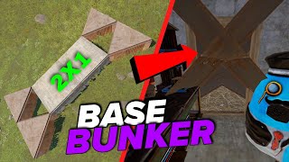 Rust BUNKER BASE 2X1 DESIGN For SoloDuo [upl. by Dogs]