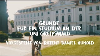 Gründe für ein Studium an der Uni Greifswald [upl. by Duaner256]