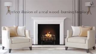 Wildwood Bio Ethanol Fire Grate by Bio Fires [upl. by Tnilc193]