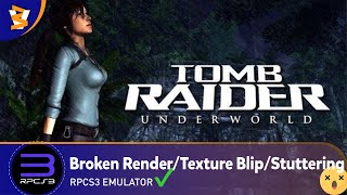 RPCS3 v003016000  Tomb Raider Underworld PlayableVulkan [upl. by Eninnej]