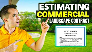 How to Estimate First Commercial Lawn Care Contract [upl. by Noeruat]