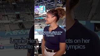 Laurie Hernandez reflects on her fave Team USA Olympics memories❤️ [upl. by Nettie391]