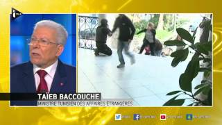 Tunisie le chef de la diplomatie appelle à une marche solidaire à Tunis [upl. by Sager]