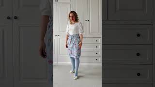 The Skirt Pattern You Need sewingprojects comingsoon [upl. by Nonnahc]