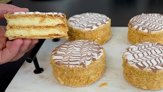 Dessert Rapide et Délicieux en 10 Minutes  Vous Serez Etonné du Résultat  Millefeuilles [upl. by Naamana]