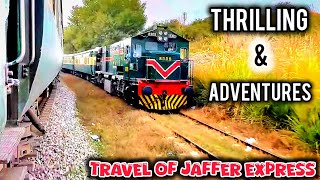 Thrilling and Adventures Travel of Jaffer Express [upl. by Lumpkin]