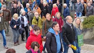 Gummersbach Demo 25422 Der Protest geht weiter Orginalton [upl. by Luht]