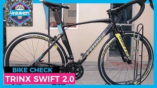 Trinx Swift 20 2019 Aero Road Bike Bike Check [upl. by Hakkeber]