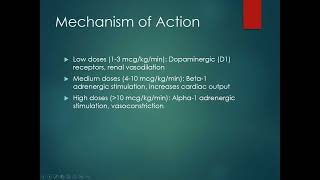 Understanding Dopamine Effects Uses and Debunking the Renal Dose Myth [upl. by Porush292]