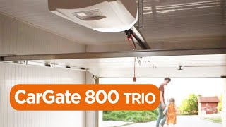 CarGate 800 TRIO  Motorisation pour porte de garage SCS Sentinel [upl. by Nnairda]