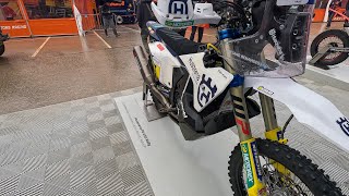 Husqvarna 450 Dakar  Luciano Benavides Walkaround [upl. by Dewees]