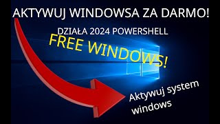 Aktywuj Windows już teraz ZA DARMO w 2 minuty [upl. by Neelyam]