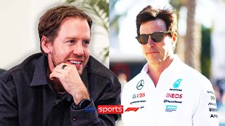 Vettel to Mercedes 👀  Sebastian Vettel thinking about F1 return [upl. by Lrigybab]