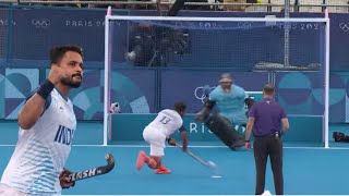 Harmanpreet Singh Goal  India vs Argentina Mens Hockey Olympic Paris Highlights Harmanpreet Singh [upl. by Bendite124]