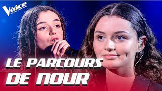 Le Parcours de Nour  The Voice 2022 [upl. by Aneret]