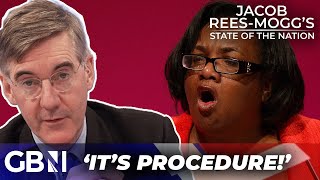 Its procedure  Mogg hits out at Diane Abbott for slamming Speaker after being ignored at PMQs [upl. by Brodench725]