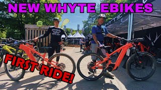 WHYTE E160 2023 BIKES FIRST RIDE REVIEW [upl. by Siobhan]