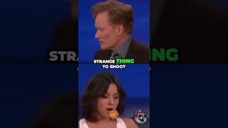 Aubrey Plaza amp Conan OBrien Celebrity Reaction  Hilarious Viral Video [upl. by Enidlarej561]