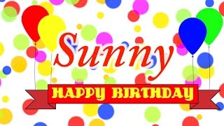 Happy Birthday Sunny Song [upl. by Sauls]