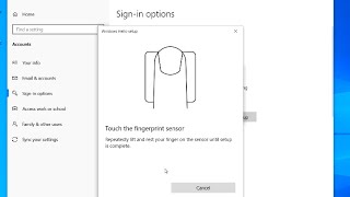 How To Setup Fingerprint Sensor In Windows 10amp11 HP Dell Asus Acer Lenovo [upl. by Cally93]