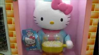 キティちゃん ポップコーン 自動販売機 キャラメル風味 Hello Kitty Popcorn Vending Machine japan [upl. by Ferdy]