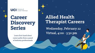 Career Discovery Series Allied Health Therapist Careers [upl. by Aihsile]