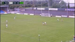 SAUCY CATHAL MCCABE GOAL FOR COLMCILLE IN THE 2024 LONGFORD SENIOR FOOTBALL CHAMPIONSHIP GAA IRELAND [upl. by Carolus]