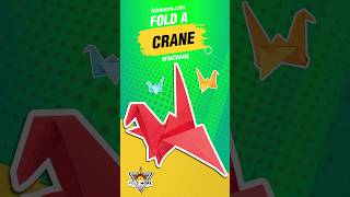 Make an Origami Paper Crane  StepbyStep Tutorial  EASY Paper Crane [upl. by Hgielek]