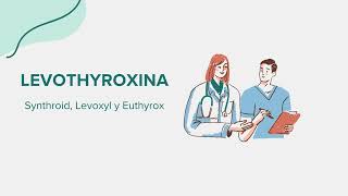 Levothyroxina Synthroid Levoxyl y Euthyrox  Drug Rx Información SpanishEspañol [upl. by Nalat]