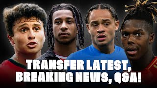 TRANSFER LATEST BREAKING NEWS QampA [upl. by Myrt]