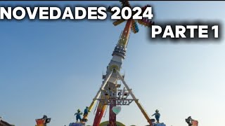 TOP 5 NUEVAS ATRACCIONES DEL 2024 PARTE 1 [upl. by Michal]