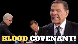 False Teacher Kenneth Copeland OUTRAGEOUS Blood Covenant [upl. by Yznil]