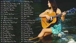 Top 50 Guitar Love Songs Instrumental 🎸 Soft Relaxing Romantic Guitar Music [upl. by Elrae]