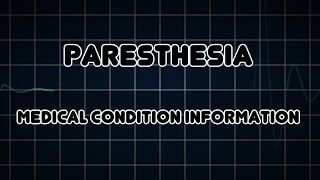 Paresthesia Medical Condition [upl. by Alleda]