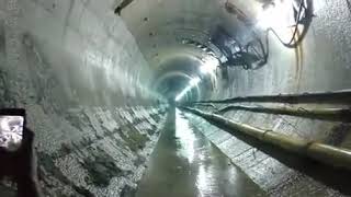 Massive Explosion Sends Shockwave in Tunnel [upl. by Esetal48]