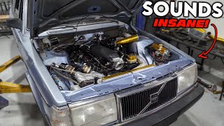 FIRST START With The New 1000HP Engine A Volvo Shouldnt Sound This Good [upl. by Nage]