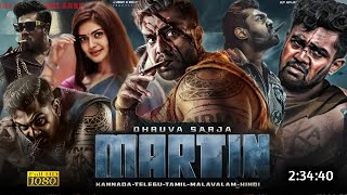 Martin Full Movie Hindi Dubbed 2024 South Movie Explain  Dhruva Sarja New Movie  New South Movie [upl. by Noyr819]