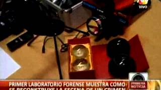 Primer laboratorio forense del Perú reconstruye escenas del crimen [upl. by Barhos160]