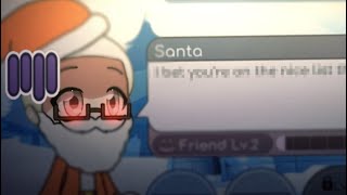 BE SO FR SANTA 😒😒  gacha trend  sp  original santa version [upl. by Landel540]